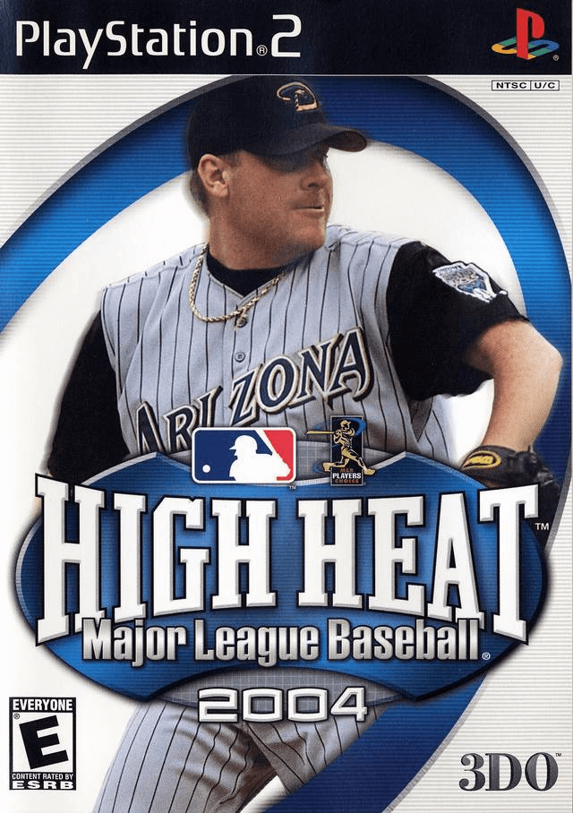 High Heat Major League Baseball 2004 box art for Playstation 2
